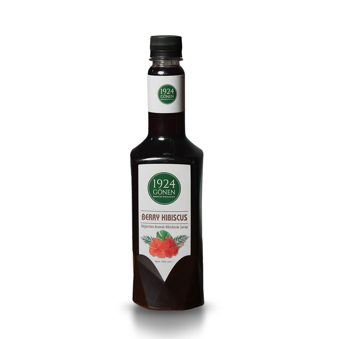 1924 Gönen Böğürtlen Aromalı Hibisküs Şurup 