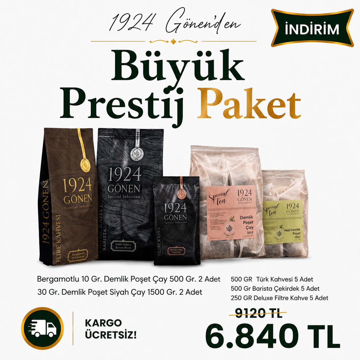 1924 Gönen Büyük Prestij Paket