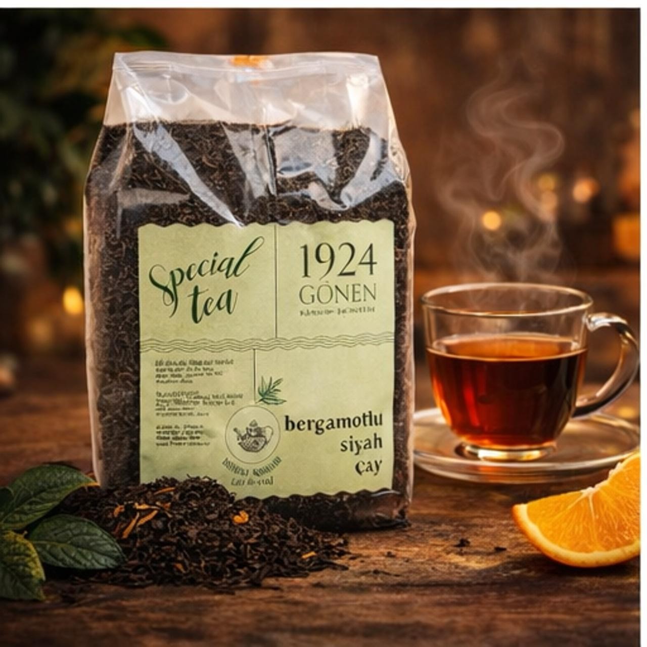 Bergamotlu Özel Harman Siyah Çay 500 Gr.