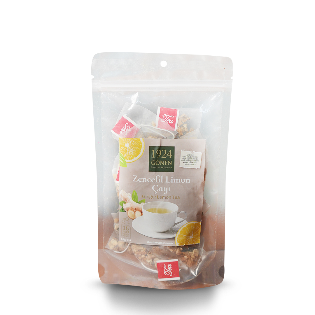 Zencefil Limon Çayı Üçgen Poşet 15li