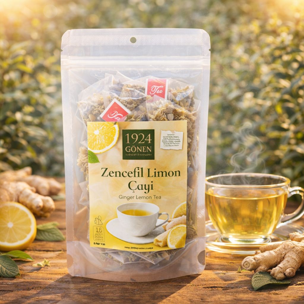 Zencefil Limon Çayı Üçgen Poşet 15li